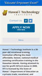 Mobile Screenshot of hti.edu